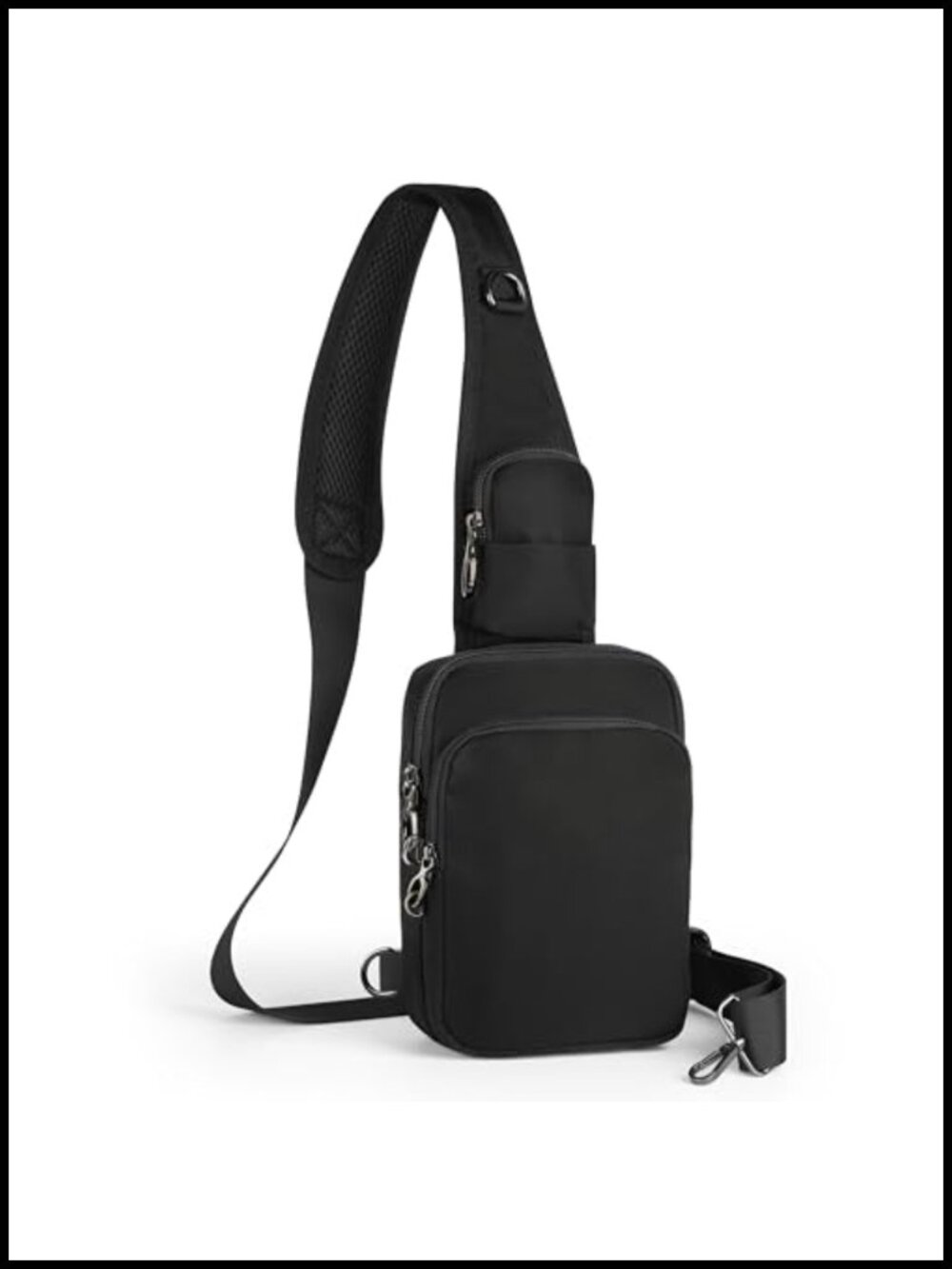 Unisex Anti-Theft Crossbody Sling Bag RFID Water Resistant Travel